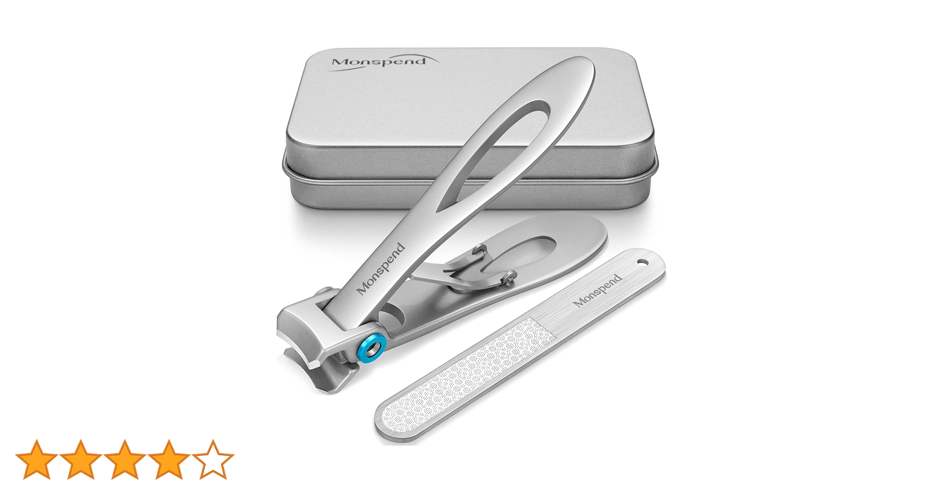 Amazon | Monspend 爪切り 超大型足爪切りカッター つめきり 高級